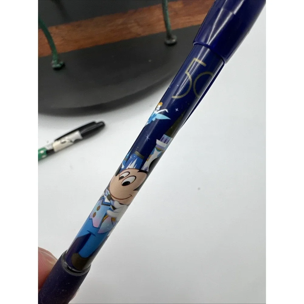 Lot Of Rare Disney Mickey Mouse Pens Bundle Of 4 NWOT Red, Blue, Black